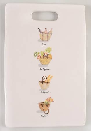 French Baskets Handled Cheese Board