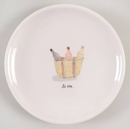 French Baskets Appetizer Plate