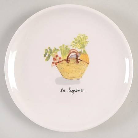 French Baskets Appetizer Plate