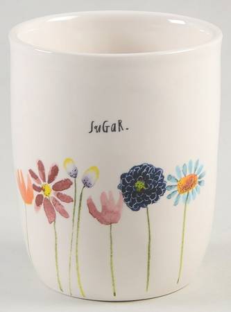 Bloom Flowers Sugar Bowl No Lid