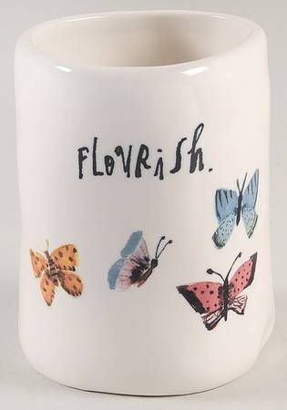 Bloom Flowers Pencil/Pen Holder/Cup