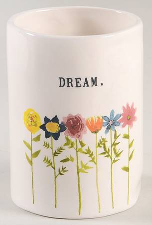 Bloom Flowers Pencil/Pen Holder/Cup