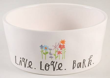 Bloom Flowers Large Dog Bowl