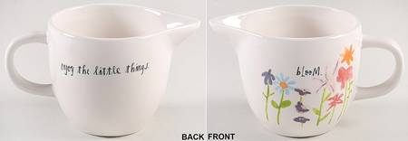 Bloom Flowers Creamer