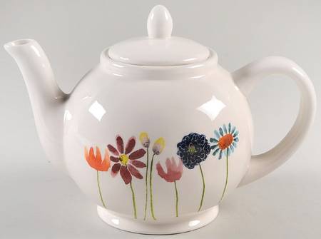 Bloom Flowers Teapot & Lid