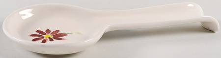 Bloom Flowers Spoon Rest/Holder (Holds 1 Spoon)