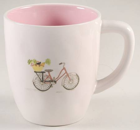 Bicycle and Basket Mug