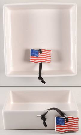 July 04 2018 Napkin Holder W/Napkin Weight