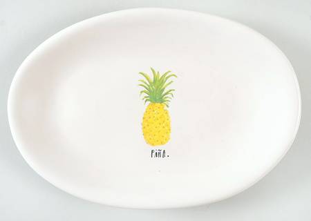 Tropical 8" Oval Plate