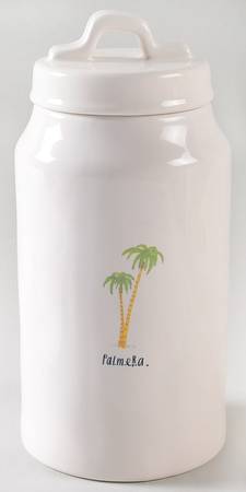 Tropical Large Canister & Lid
