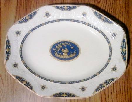 Gainsboro 12" Oval Serving Platter