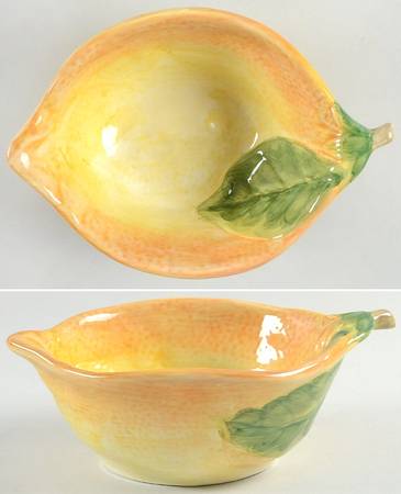 Lemon Tree Figural Soup/Cereal Bowl
