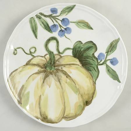 Pumpkin Harvest Salad Plate