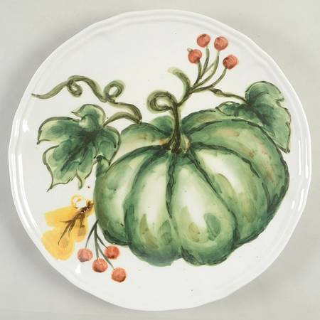 Pumpkin Harvest Salad Plate