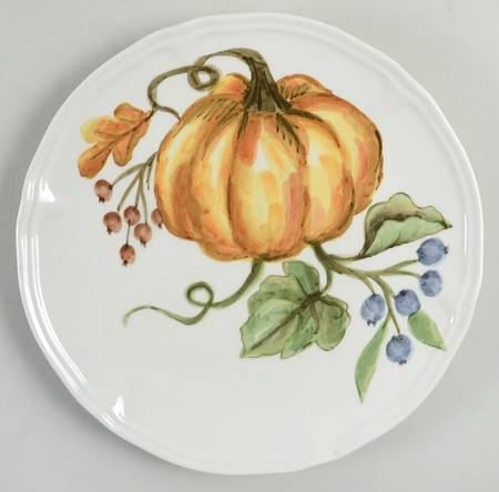 Pumpkin Harvest Salad Plate