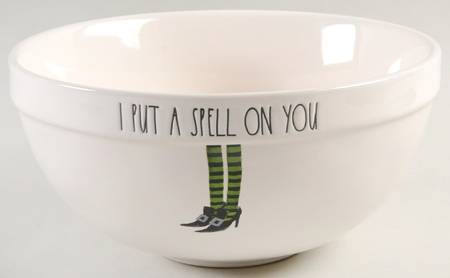 Halloween Witches' Feet 8" Mixing Bowl
