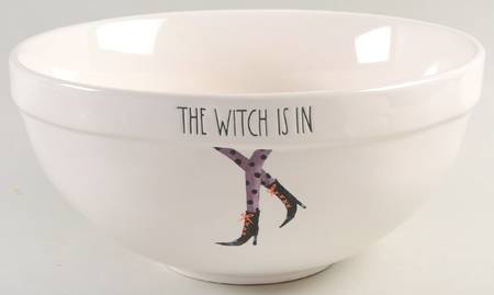 Halloween Witches' Feet 10" Mixing Bowl