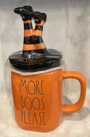 Halloween Witches' Feet Mug & Lid