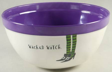 Halloween Witches' Feet 10" Melamine Nesting Mixing Bowl