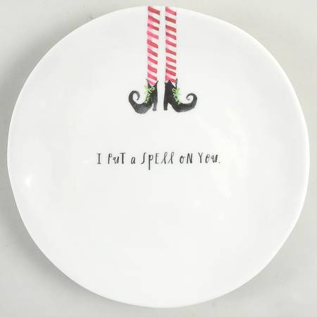Halloween Witches' Feet Melamine Dinner Plate