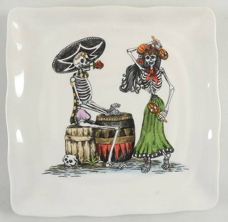 MXE24 Square Salad Plate