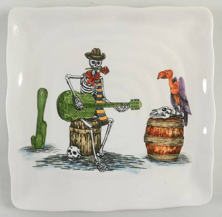 MXE24 Square Salad Plate