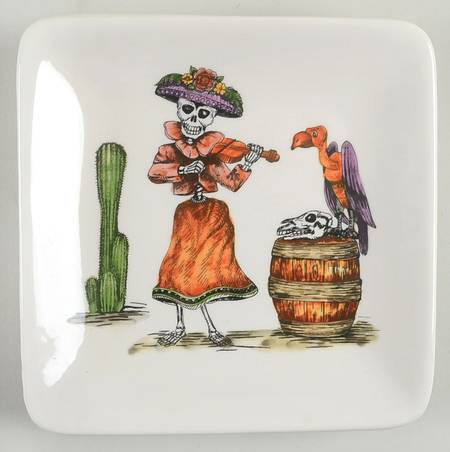 MXE24 Square Appetizer Plate