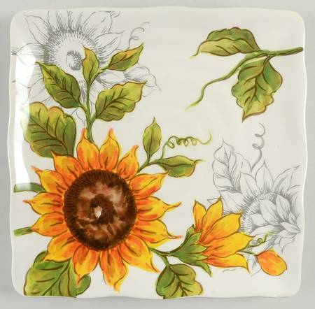 MXE26 Square Salad Plate