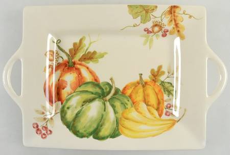 MXE28 15" Rectangular Handled Serving Platter