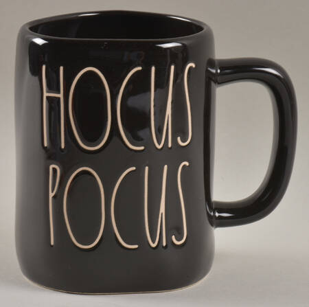 Farmhouse Black Mug No Lid