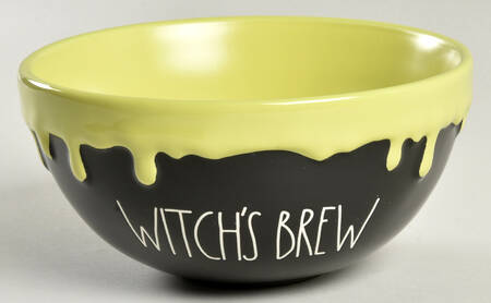 Farmhouse Black 6" Round Serving Bowl