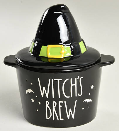 Farmhouse Black Individual Casserole & Lid