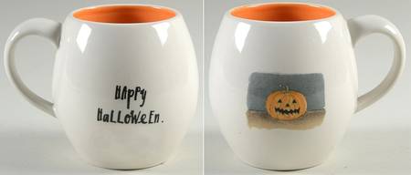 Jack-O-Lantern Pumpkin Mug
