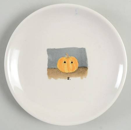 Jack-O-Lantern Pumpkin Appetizer Plate