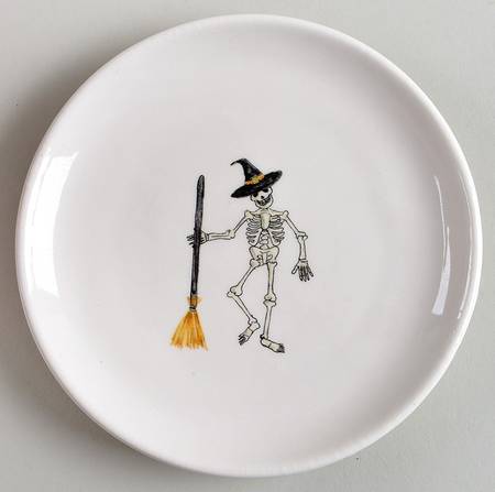 Skeleton Appetizer Plate