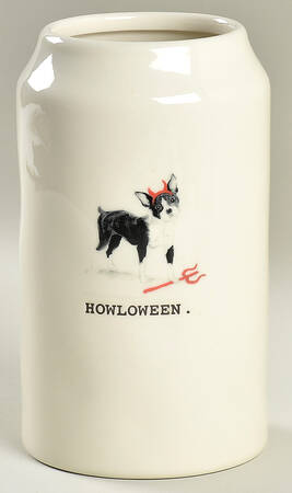 Halloween Dogs Large Canister No Lid
