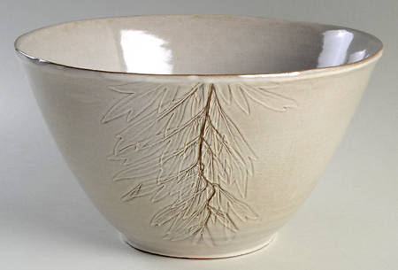 Arya White 10" Round Vegetable Bowl