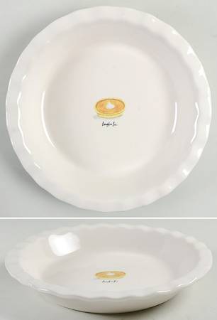 Pumpkin Pie 10" Pie Baking Plate