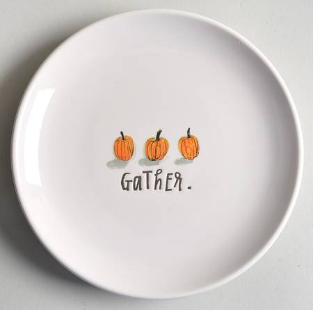 Pumpkins Appetizer Plate