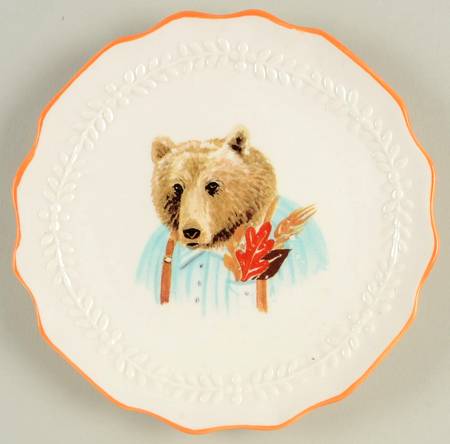 Sketchbook Series Appetizer Plate