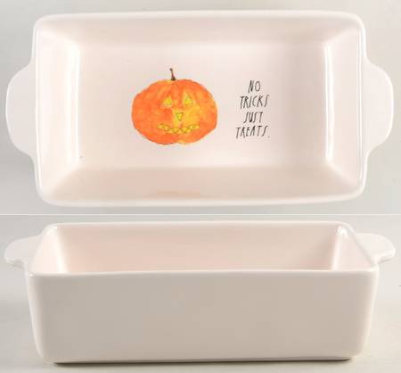 Trick Or Treat 10" Rectangular Baker