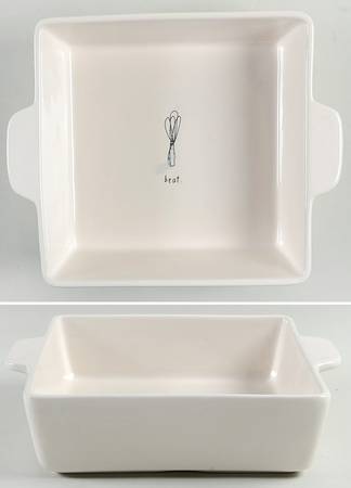 Cooking Icons 10" Square Baker