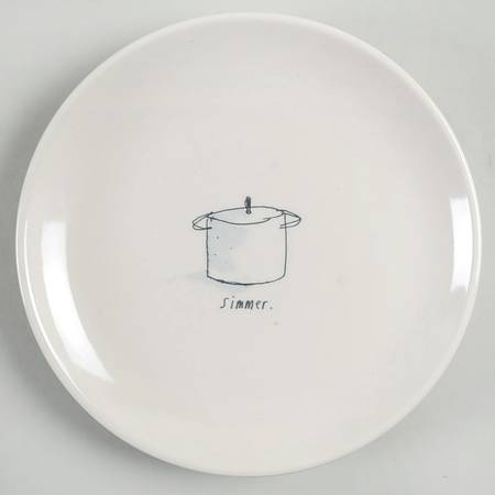 Cooking Icons Appetizer Plate