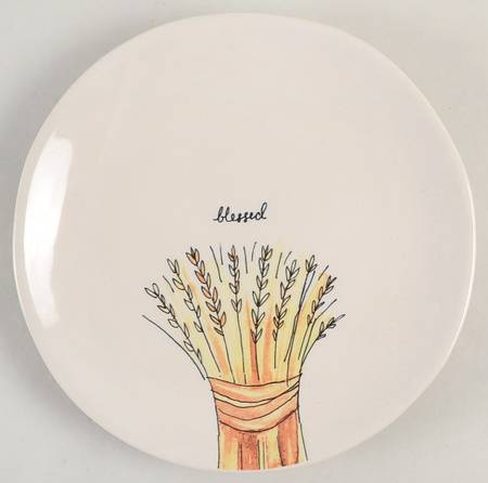 Happy Turkey Day Salad Plate