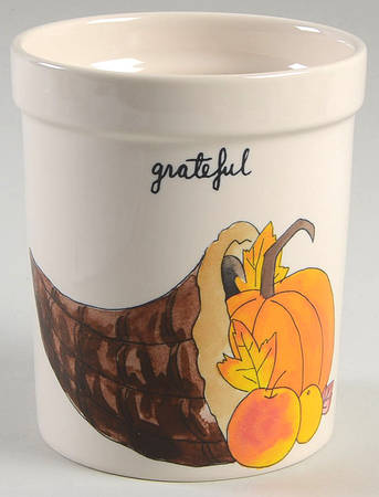 Happy Turkey Day Holder for Flatware Caddy