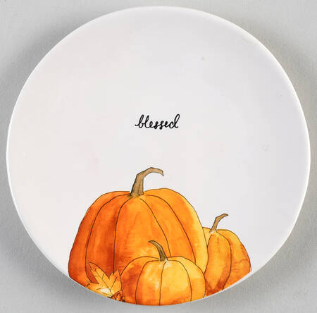 Happy Turkey Day Appetizer Plate