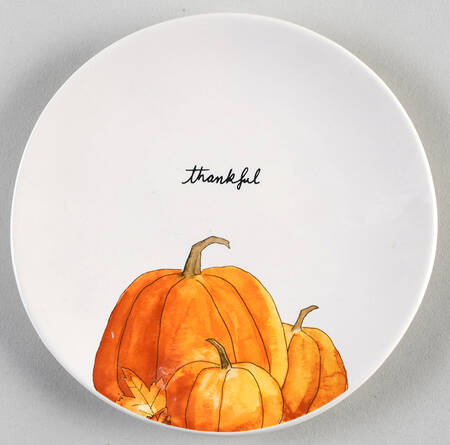 Happy Turkey Day Appetizer Plate