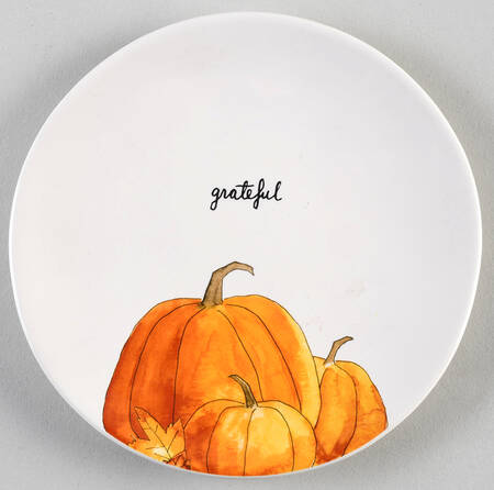 Happy Turkey Day Appetizer Plate