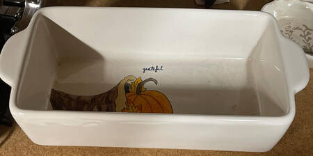 Happy Turkey Day Loaf Pan