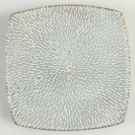 Jasper Gray Square Salad Plate